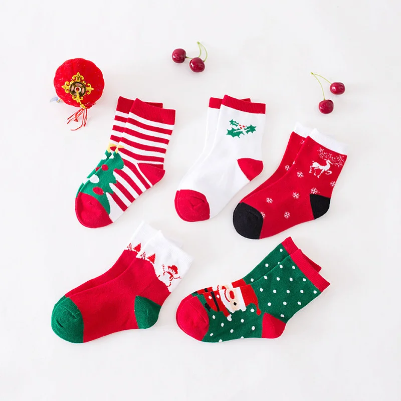 Calcetines de tubo blancos para bebé – Temporada otoño invierno