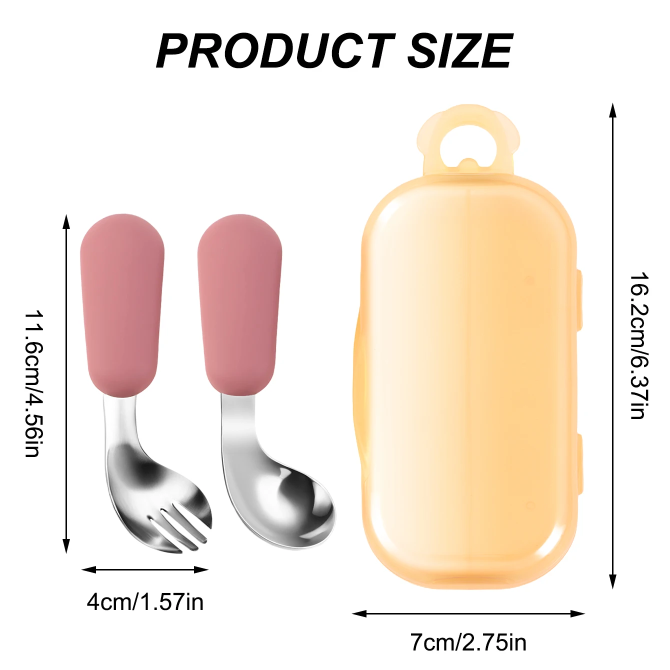Conjunto alimentación bebé autonomía silicona acero inoxidable sin BPA