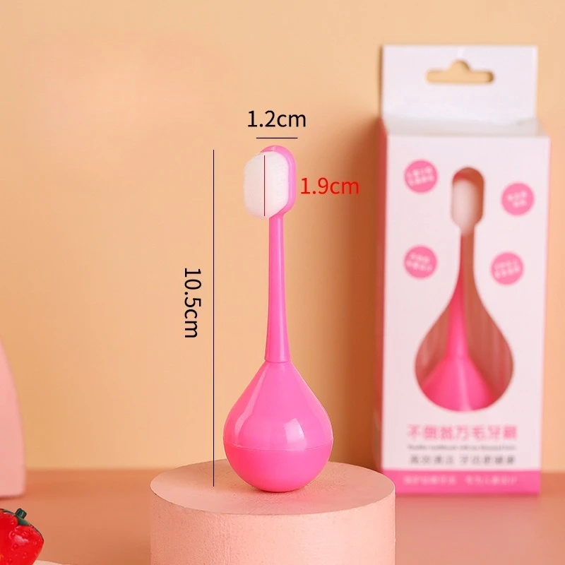 Cepillo de dientes infantil cerdas suaves fácil para niños y niñas - imagen 4