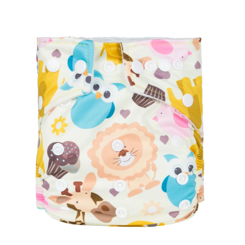 BABYLAND Pañales de tela de bolsillo ajustables ecológicos - imagen 3