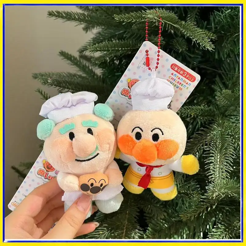 Anpanman Jam Grandpa – Llavero de peluche para mochila y bolso - imagen 2
