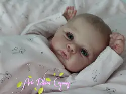 Kit de muñeca reborn Meadow con cuerpo textil y ojos
