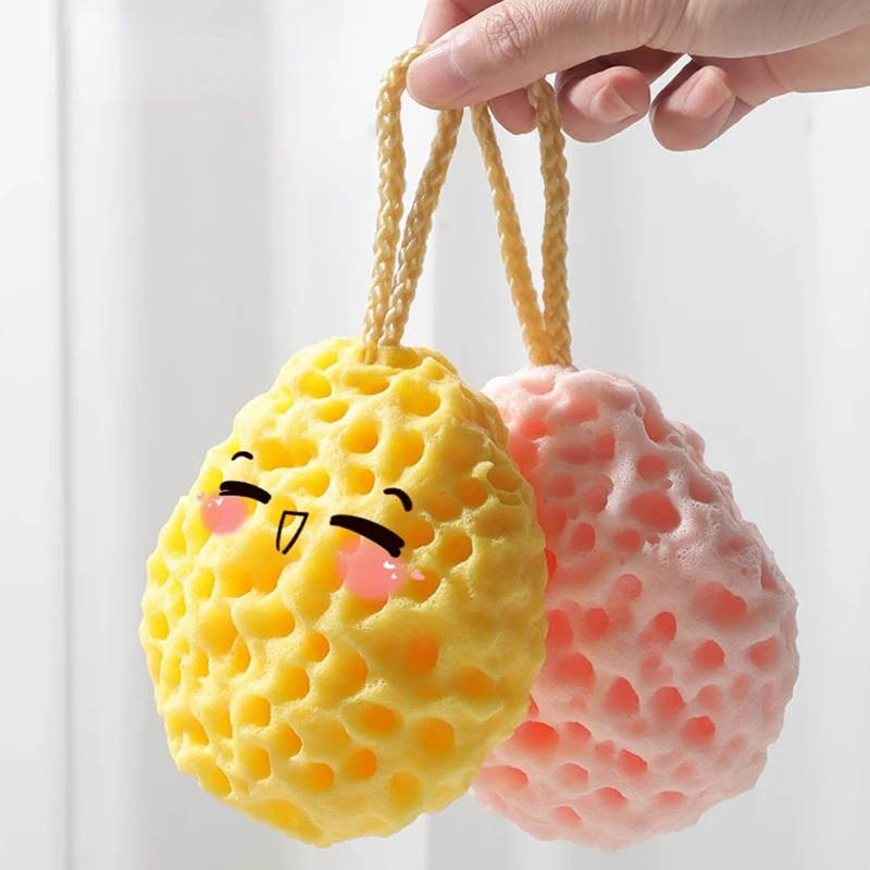 Esponja de baño de malla suave para bebé – Cuidado delicado - imagen 4