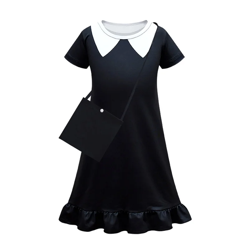 Falda de volantes gótica para niña – Moda infantil - imagen 5