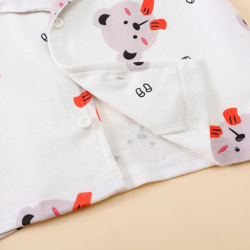 Conjunto pijama bebé verano: camiseta manga corta y pantalón corto - imagen 5