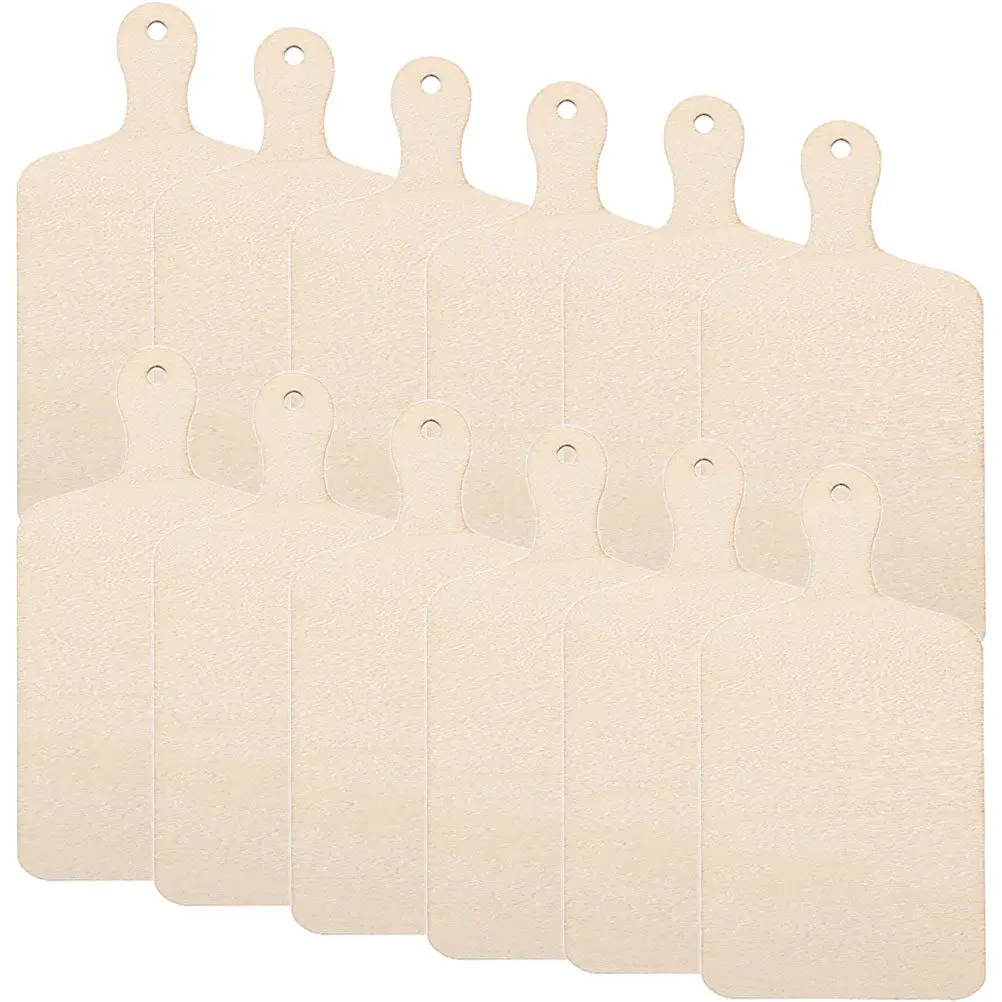 Bandejas de madera en blanco sin acabado para manualidades - imagen 2