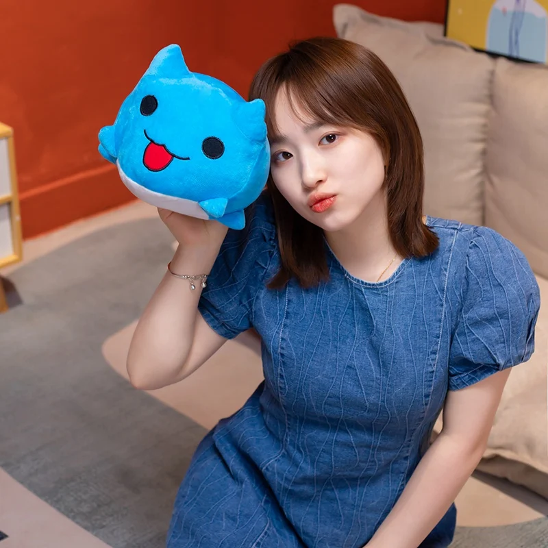 Peluche Bugcat Capoo colores azul detalles