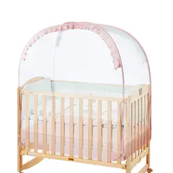Cubierta de cuna de malla transpirable para cama emergente infantil