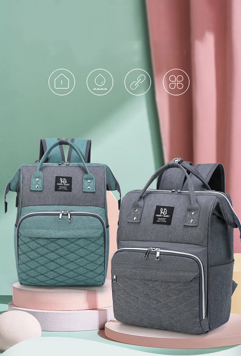 Mochila de maternidad KAIGUANG con diseño impermeable