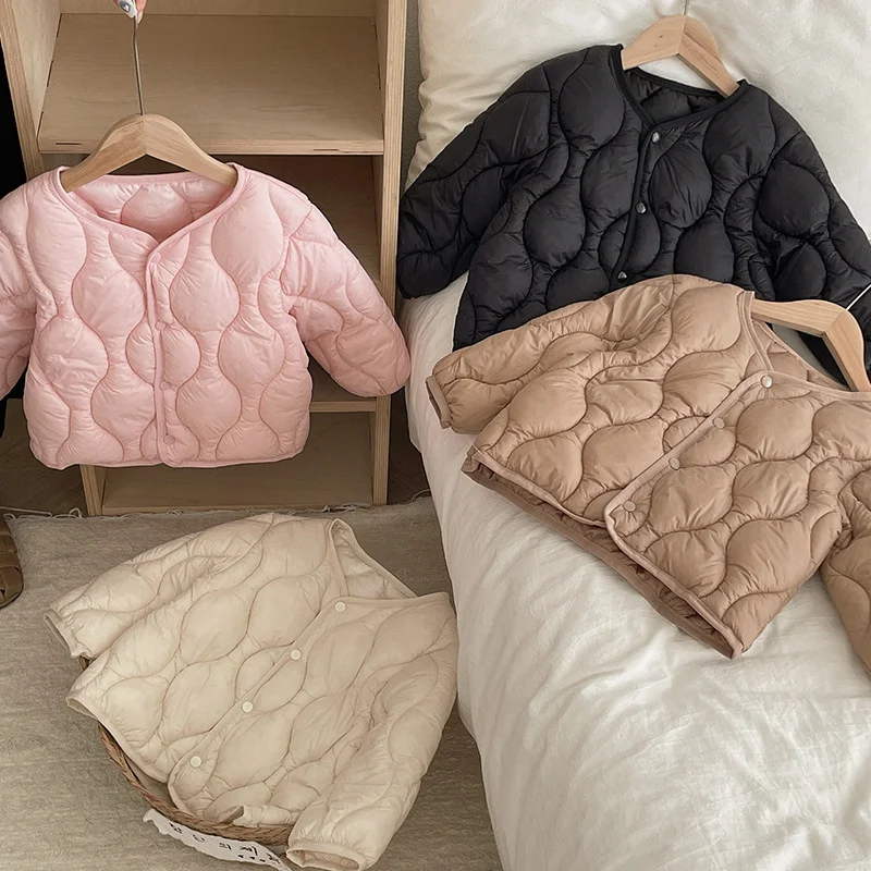 Abrigo de plumón acolchado para niño – Ideal para otoño e invierno