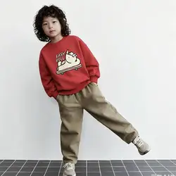 Sudadera con capucha y estampado infantil para primavera y otoño