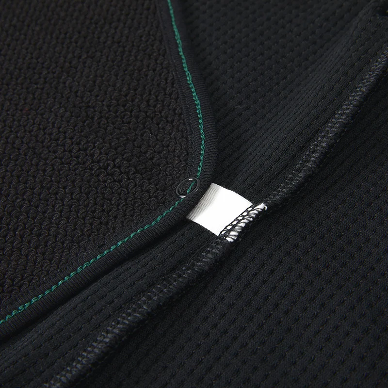 Jersey negro de punto con botones de terciopelo para niños - imagen 5