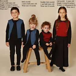 Conjunto de invierno bebé de algodón con capa y piecito térmico