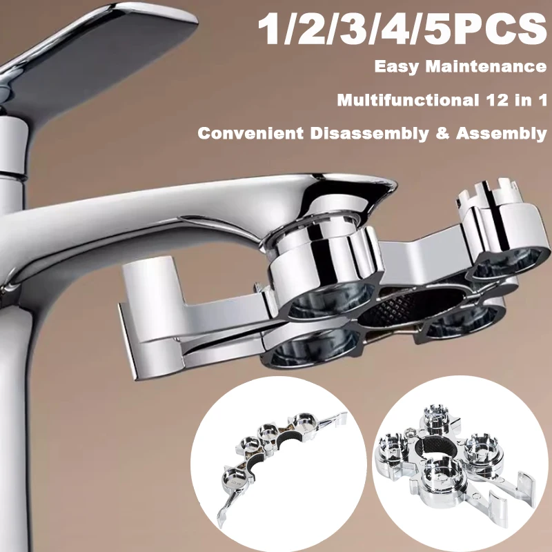 Llave multiusos para extraer aireadores en grifos cocina y baño - imagen 4