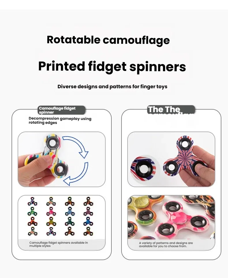 Detalle del spinner de mano