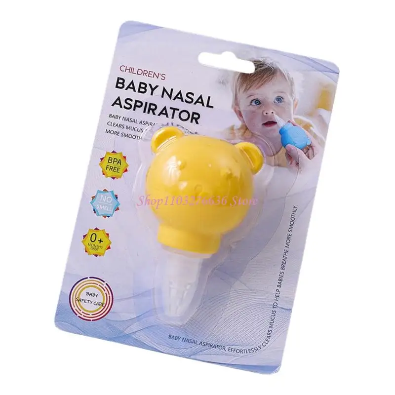 Aspirador nasal de TPE en uso