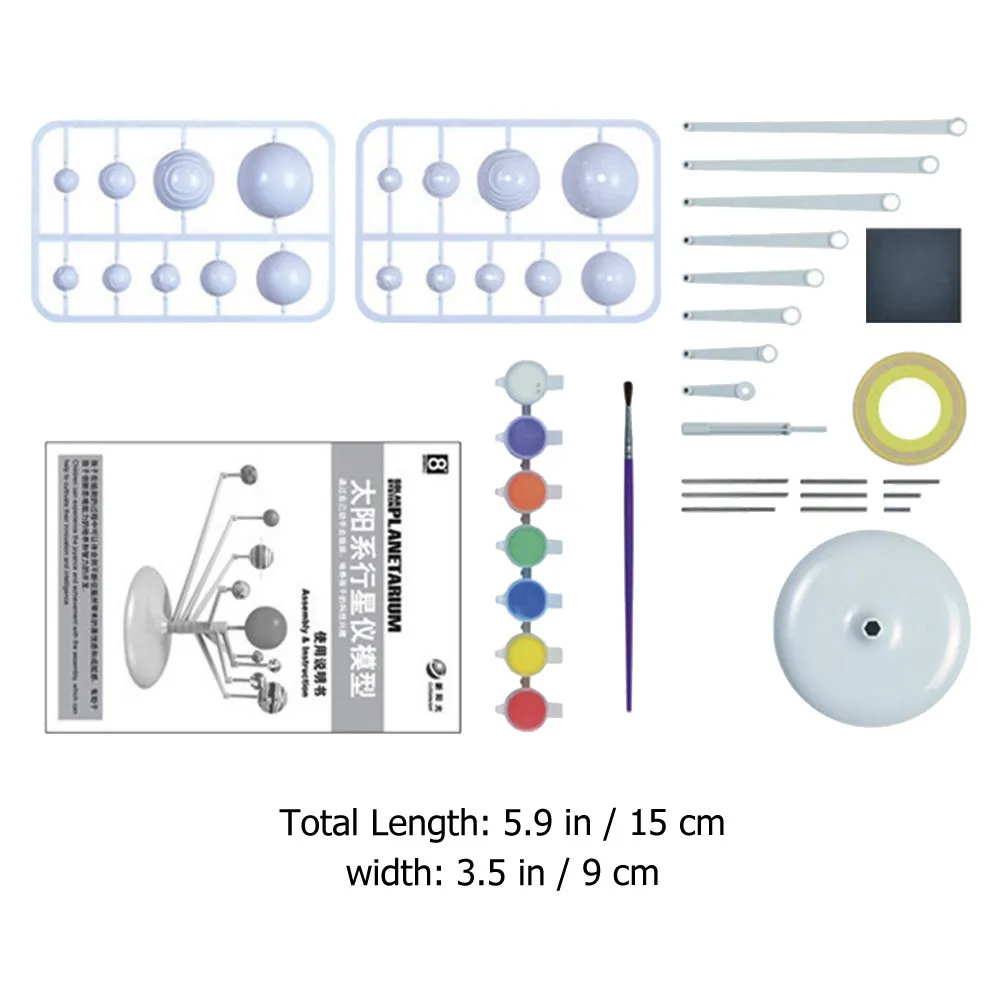 Kit sistema solar educativo para montaje manual y aprendizaje - imagen 5
