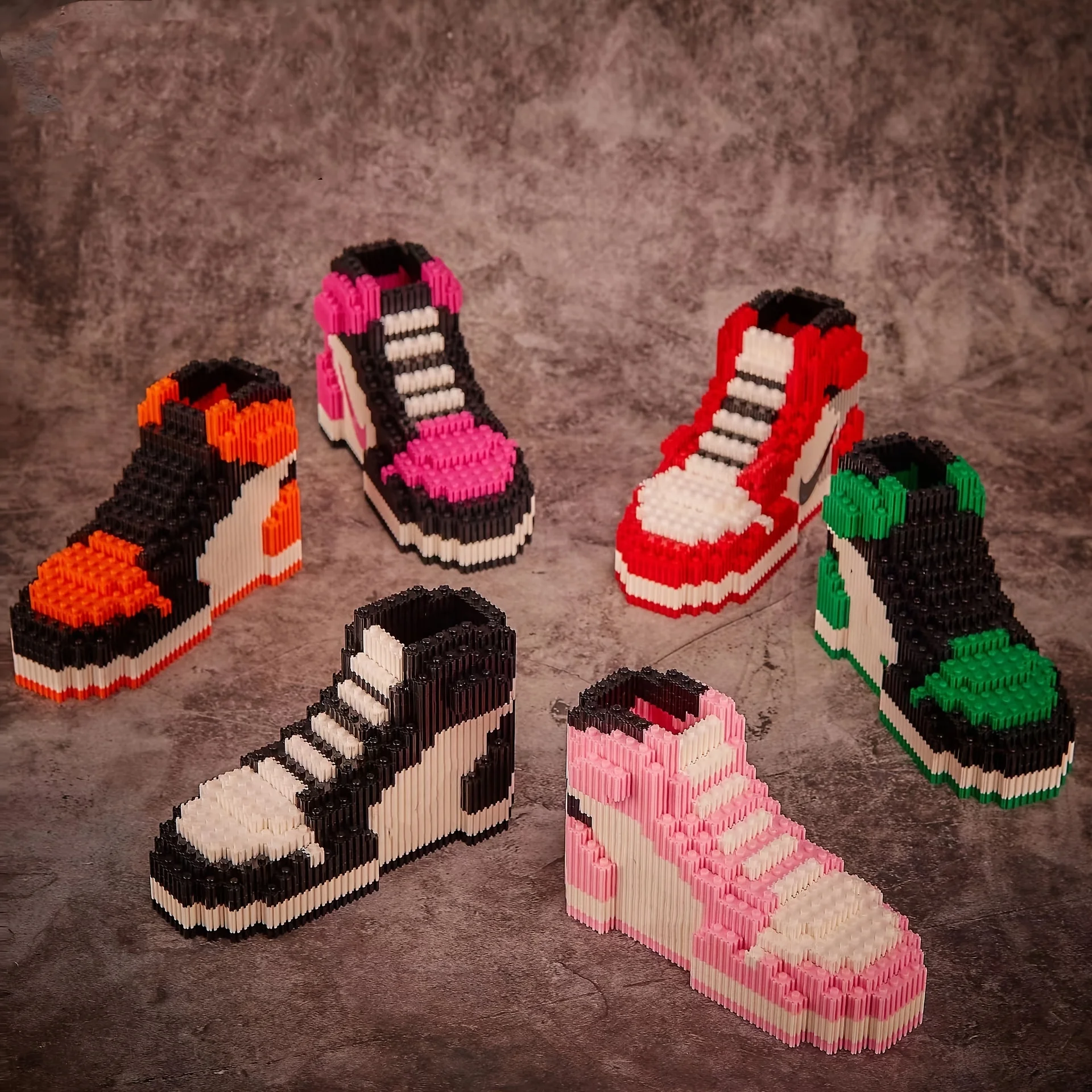 Zapatillas en bloques de construcción tipo sneakers para niños - imagen 5