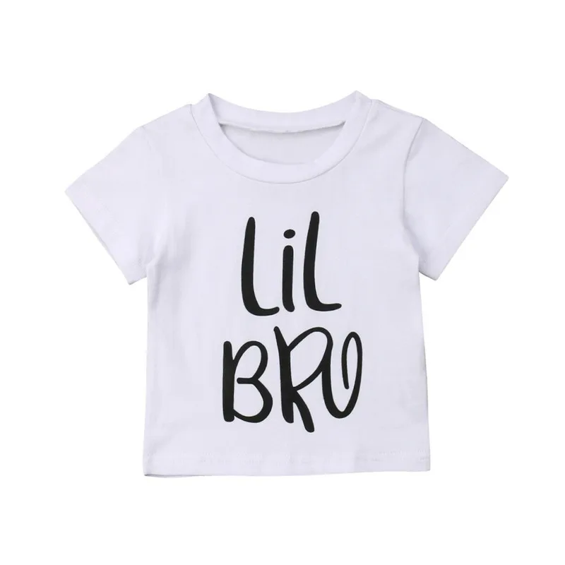 Conjunto camisetas a juego para hermana mayor y hermano pequeño - imagen 2