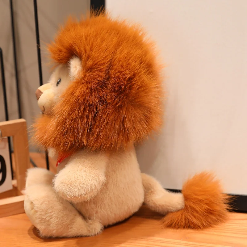 Peluche de león Kawaii suave para decoración de habitación - imagen 5