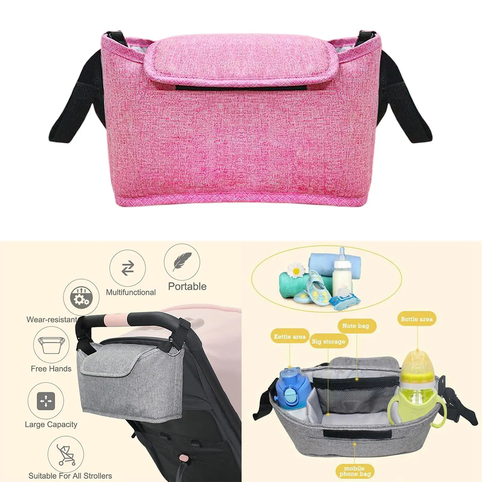 Bolso colgado del hombro