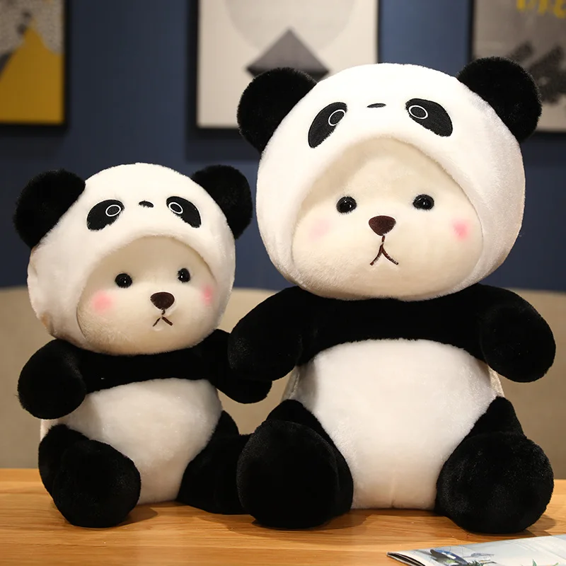 Peluche oso con capucha estilo tierno para regalo - imagen 2