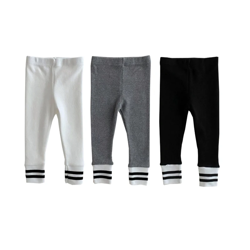 Pantalones rayados para bebé – Base recta 2024
