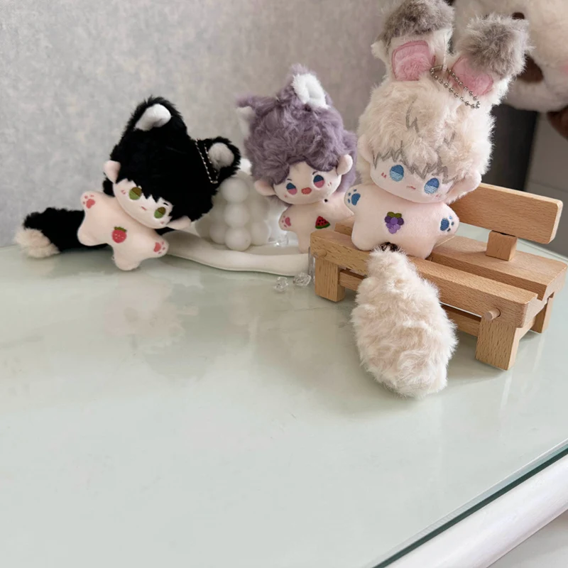 Peluche kawaii de 10 cm con temática de estrella de mar y espacio profundo