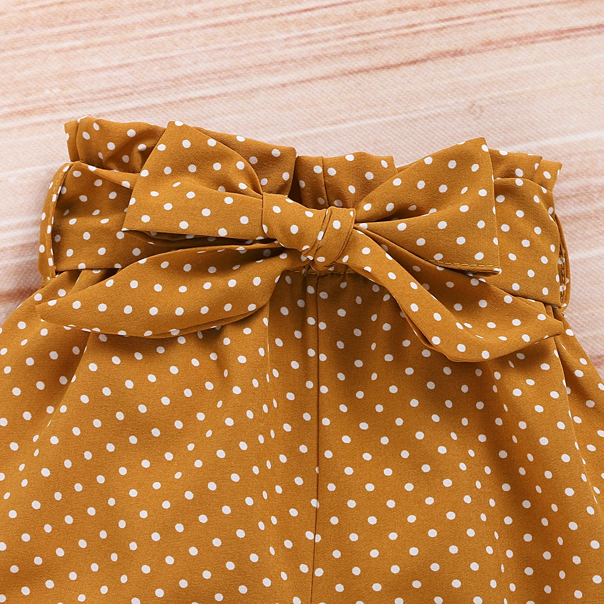 Conjunto neonatal niña – Pelele y pantalón de lunares con diadema - imagen 4