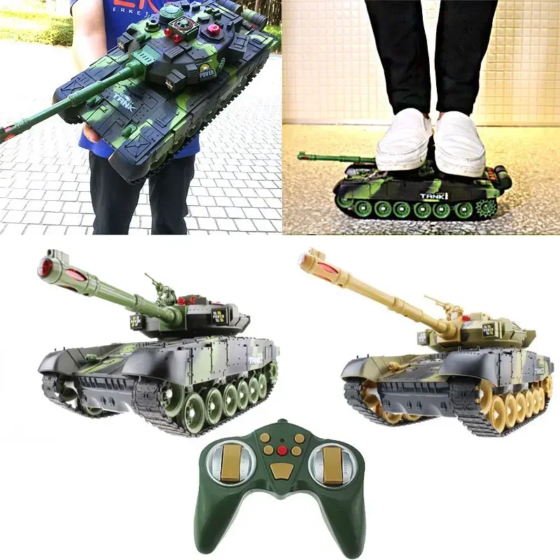 Tanque RC radiocontrol militar con simulación de disparos para niños - imagen 3