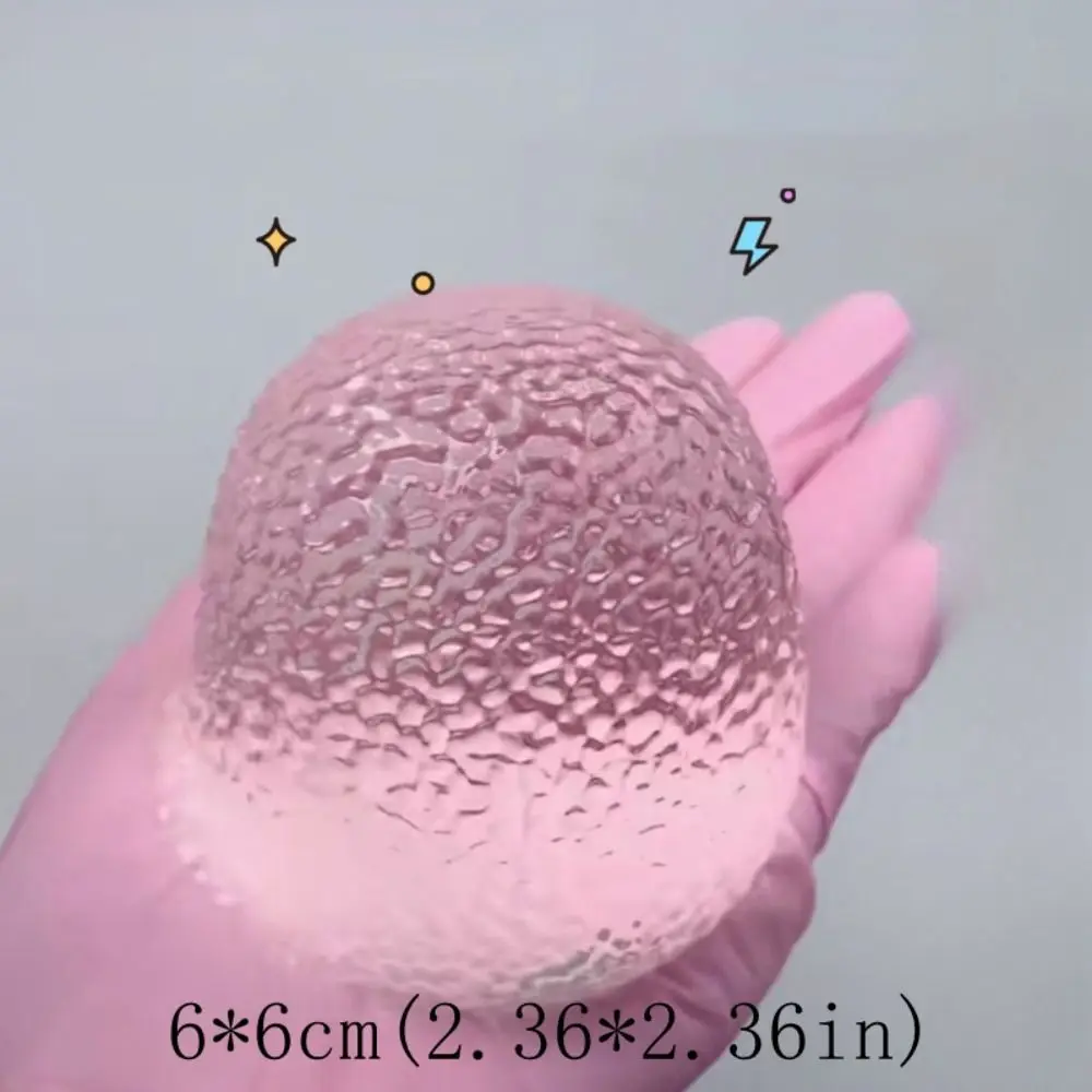 Bola antiestrés transparente con efecto burbuja y conejo infantil - imagen 5