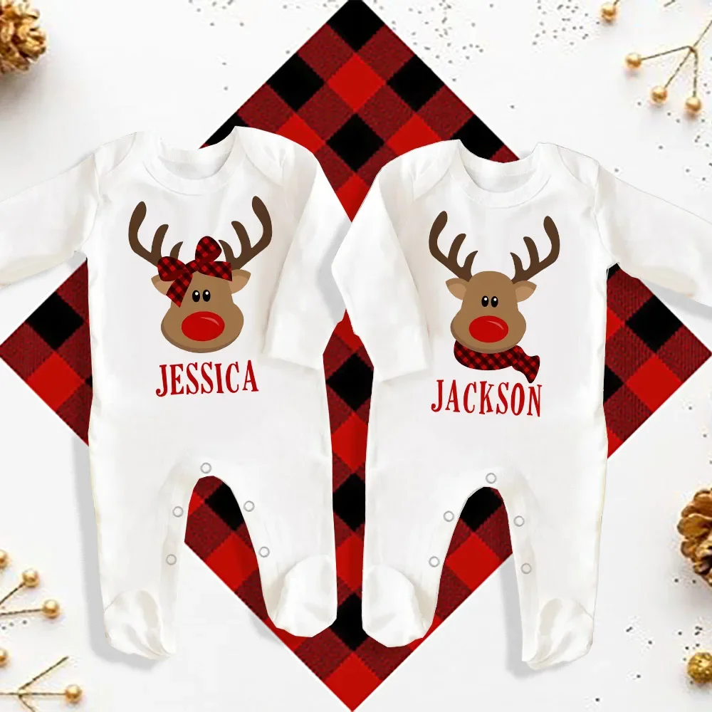 Body invierno personalizado con nombre para bebé - imagen 3