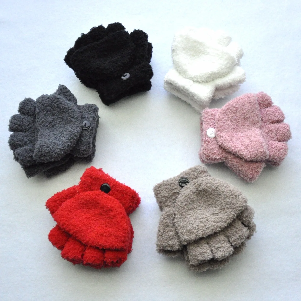 Guantes cálidos para niños vista general
