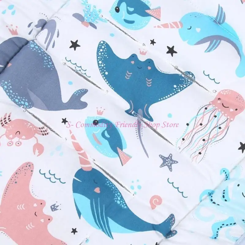 Alfombrilla para carrito bebé de algodón suave - imagen 2