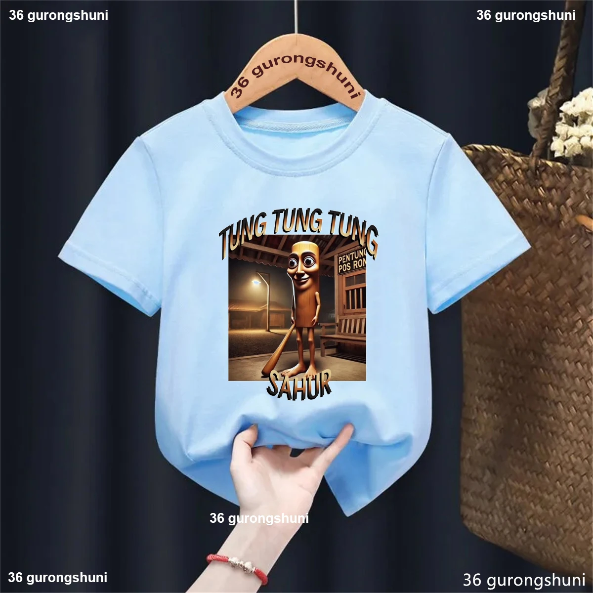 Camiseta infantil con estampado divertido Kawaii de verano - imagen 5