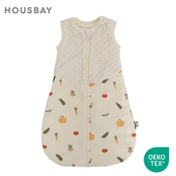 Babyslaapzak saco nido terciopelo algodón patchwork suave