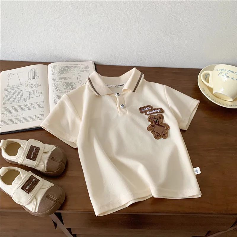 Conjunto verano bebé: camiseta y short de algodón - imagen 2