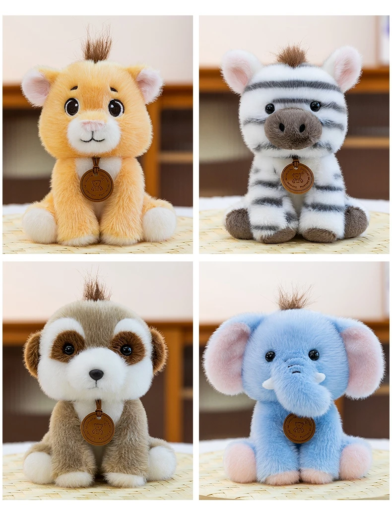 Peluche de elefante simulado