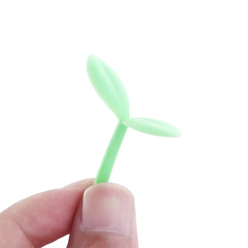 Marcapáginas verde de silicona para marcar páginas