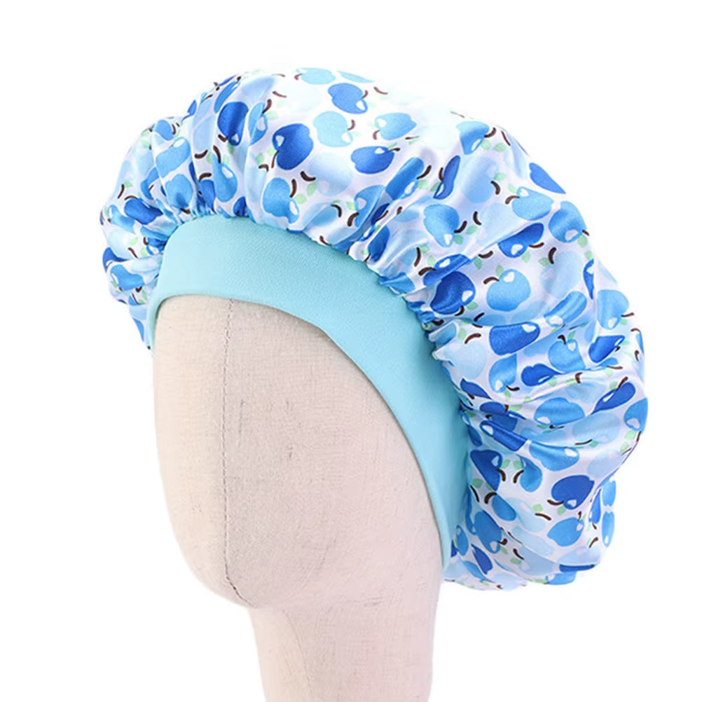 Gorro elástico infantil satinado para dormir (pack 4)