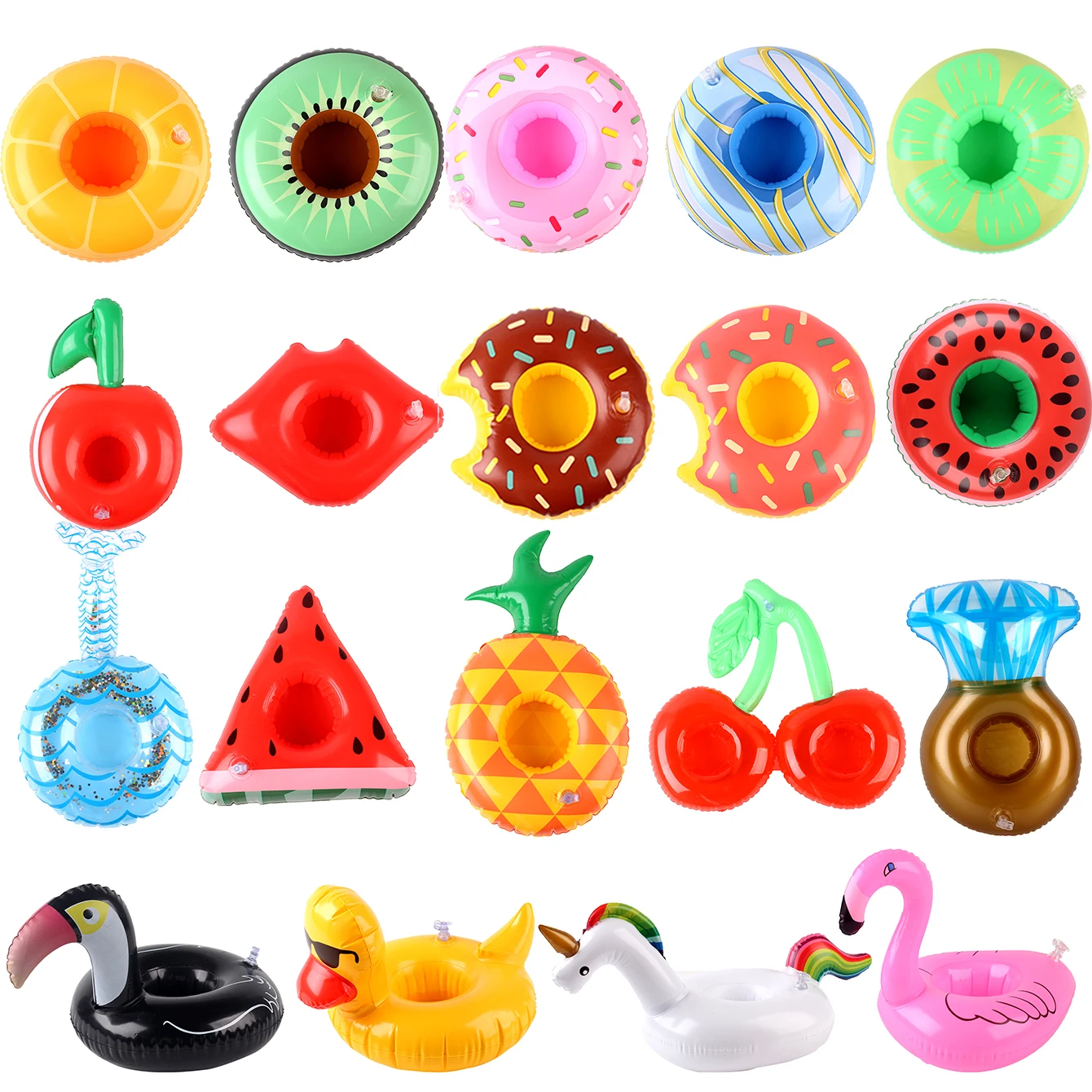 Posavasos inflables flotantes para piscina de verano - imagen 4