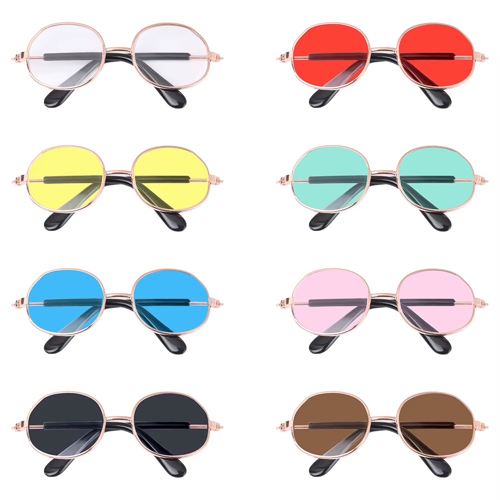 Blythe Gafas de Sol para Muñecas con Montura Redonda Metálica - imagen 2