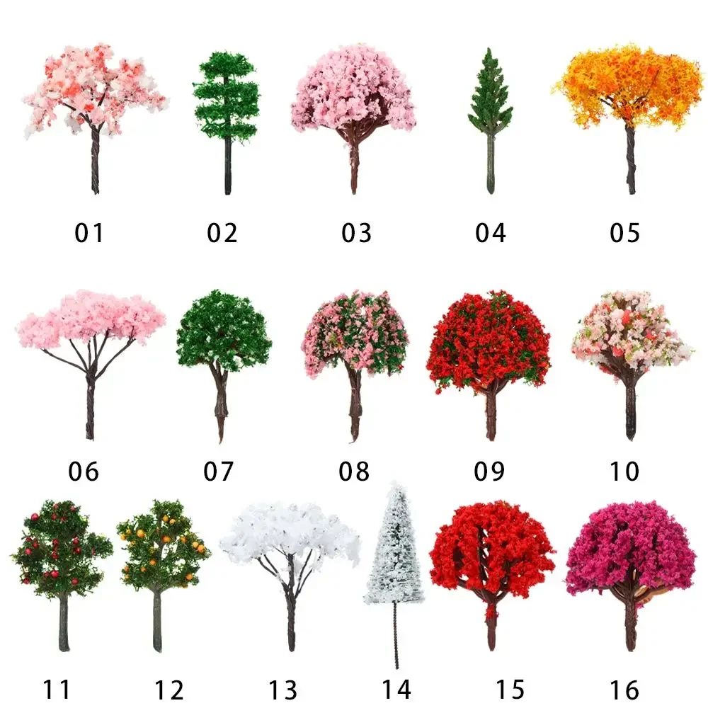 Árboles artificiales mini de sauce rosa para micro paisajes - imagen 2