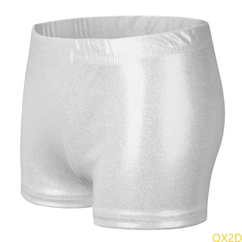 QX2D leggings cortos de danza de alta elasticidad bronceado - imagen 3