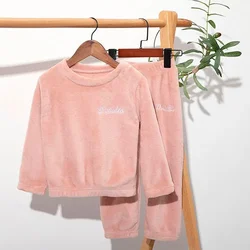 Pijama de franela suave y cálida para invierno adolescentes