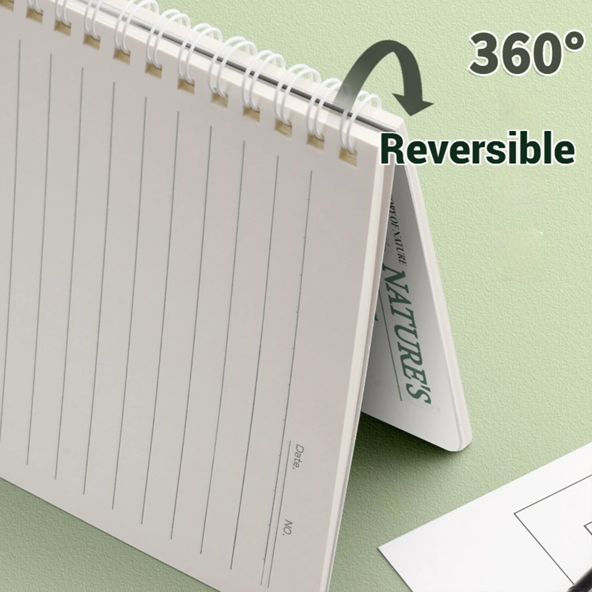Cuaderno de espiral retro británico para primaria, hojas sueltas - imagen 2