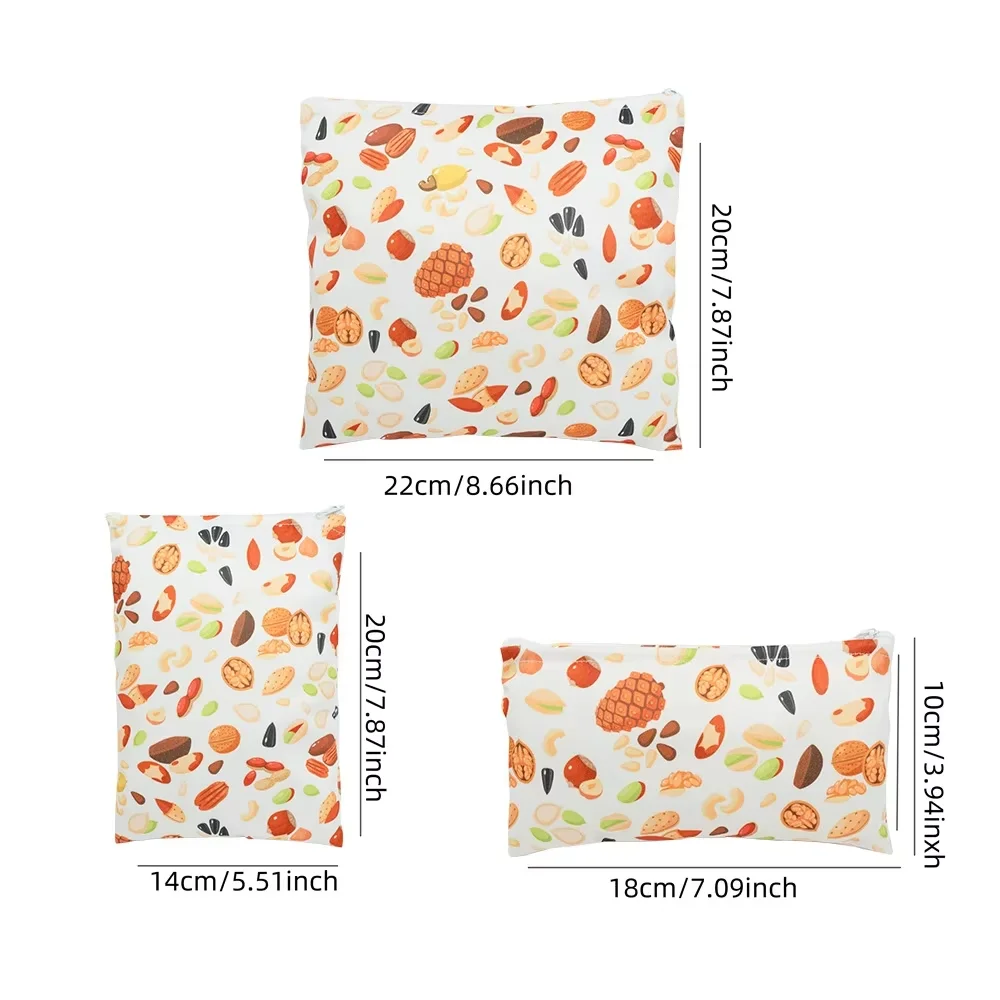 Bolsa húmeda lavable reutilizable para pañales y refrigerios bebé - imagen 2