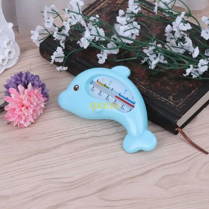 Termómetro de baño portátil para bebés con forma de delfín - imagen 3