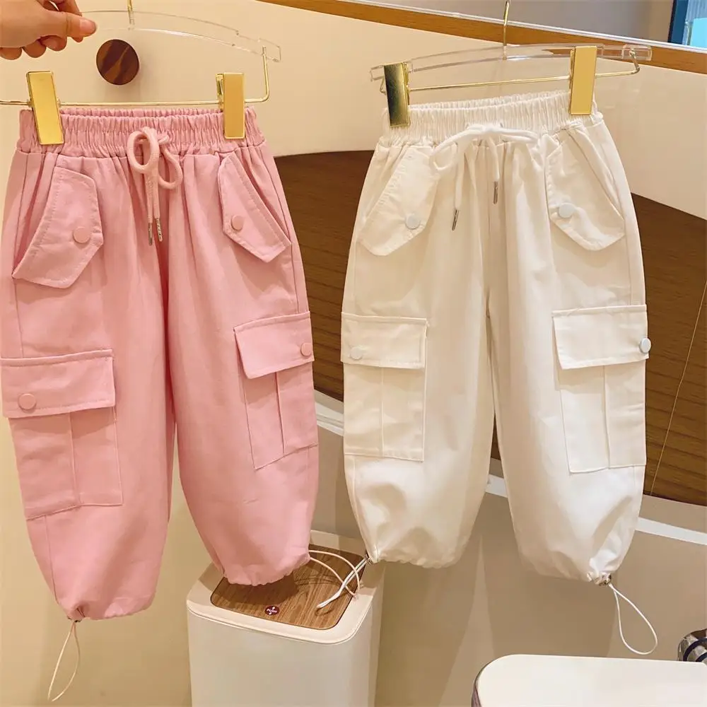 Milangel pantalón cargo unisex holgado para primavera y otoño - imagen 2