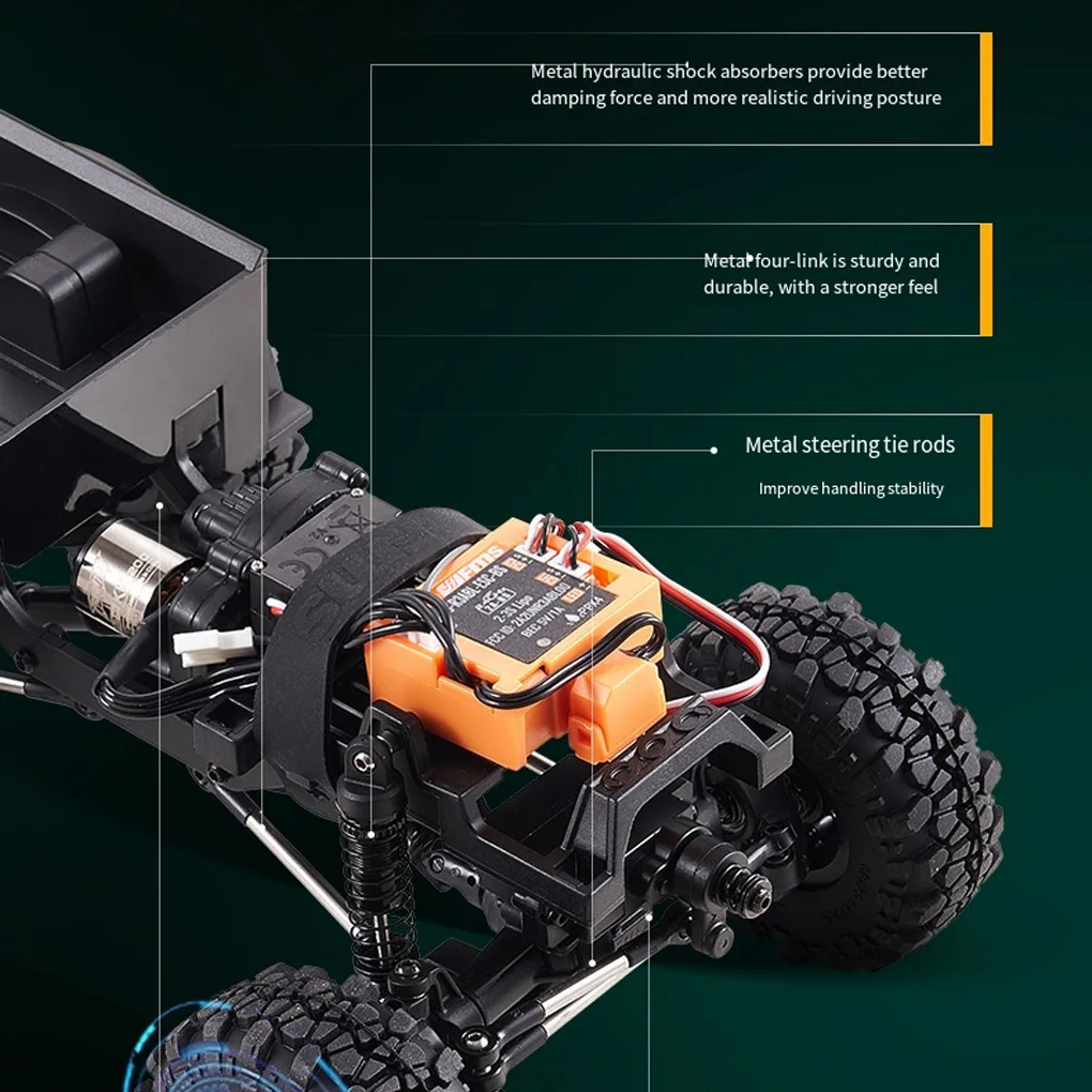 FMS FCX24 coche RC teledirigido sin escobillas de juguete coleccionable - imagen 4
